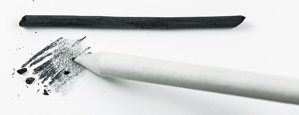 Въглен натурален Faber Castell PITT Monochrome