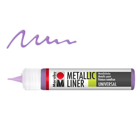 Универсален контур с металиков ефект Marabu Metallic Liner