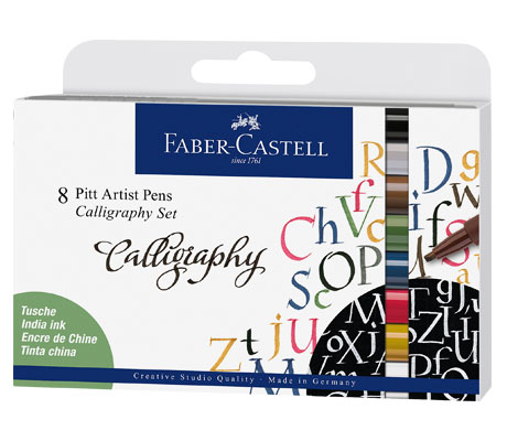 Калиграфски маркери Artist Pen комплекти Faber Castell