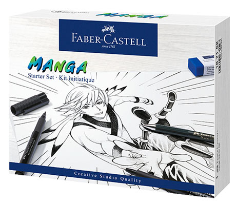 Комплекти Manga&Comic Faber Castell PITT Artist Pen Маркери и тънкописци