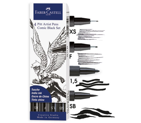 Комплекти Manga&Comic Faber Castell PITT Artist Pen Маркери и тънкописци