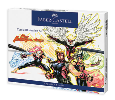 Комплекти Manga&Comic Faber Castell PITT Artist Pen Маркери и тънкописци