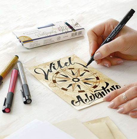 Калиграфски маркер Artist Pen Calligraphy Faber-Castell