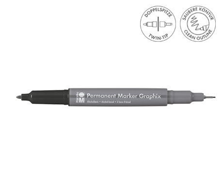 Перманентни маркери Graphix Marabu