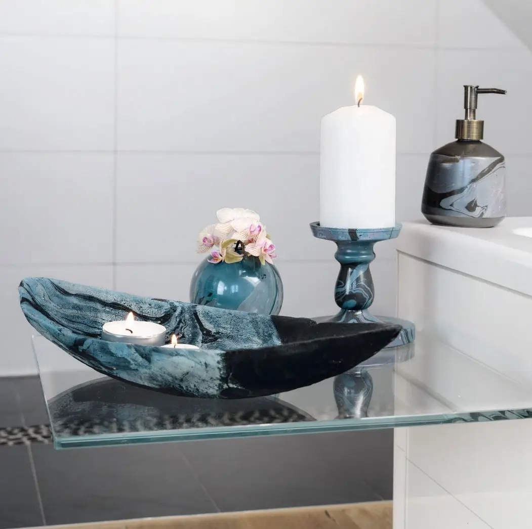 Мраморни бои комплекти Marabu Easy marble