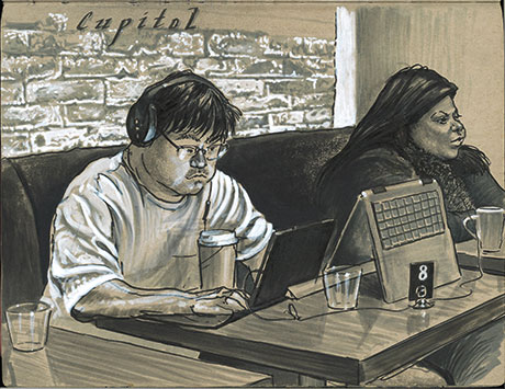 Маркер с объл връх Artist Pen - 1,5 мм Faber-Castell