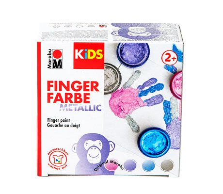 Бои за рисуване с пръсти комплекти Marabu KIDS