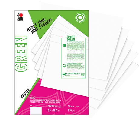 Блок за рисуване GREEN Marabu