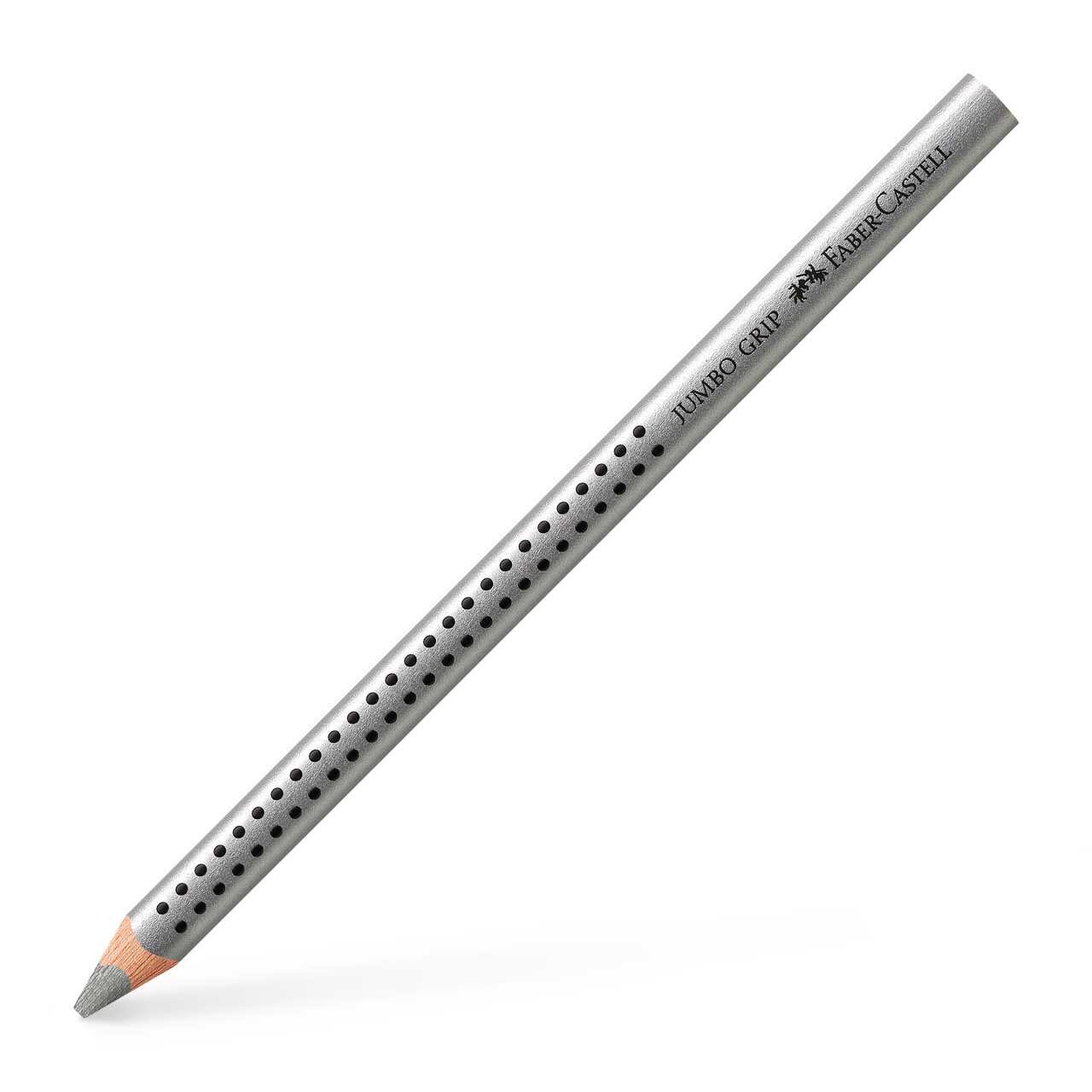 Цветни моливи Jumbo Grip металик Faber-Castell