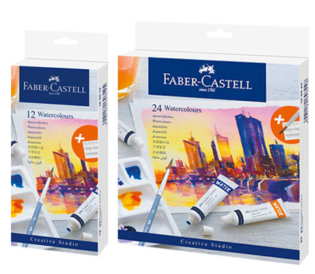 Акварелни бои в тубички Creative Studio Faber-Castell
