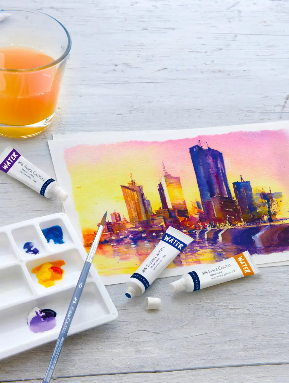 Акварелни бои в тубички Creative Studio Faber-Castell