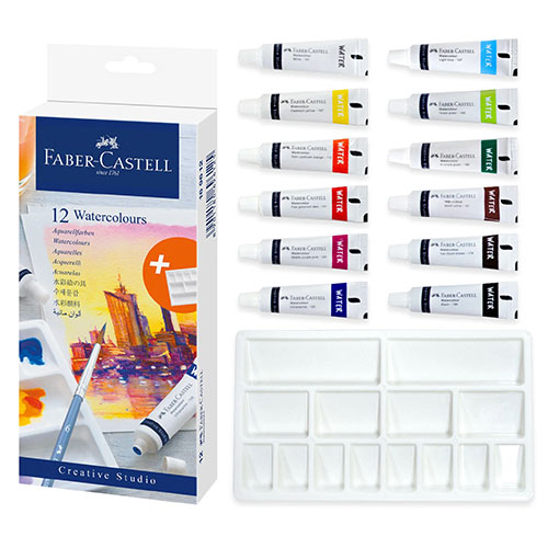 Акварелни бои в тубички Creative Studio Faber-Castell