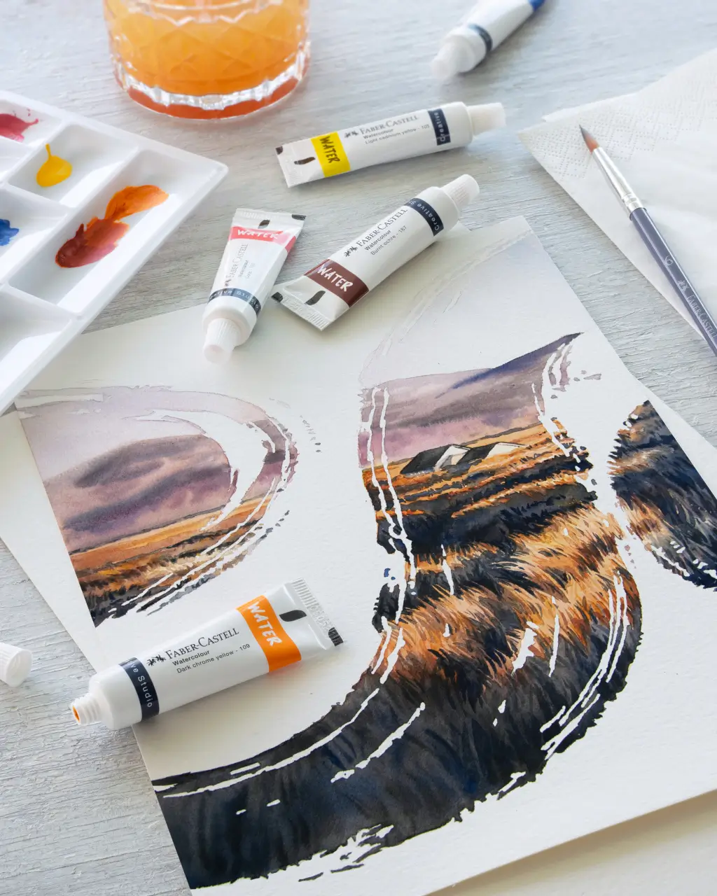Акварелни бои в тубички Creative Studio Faber-Castell