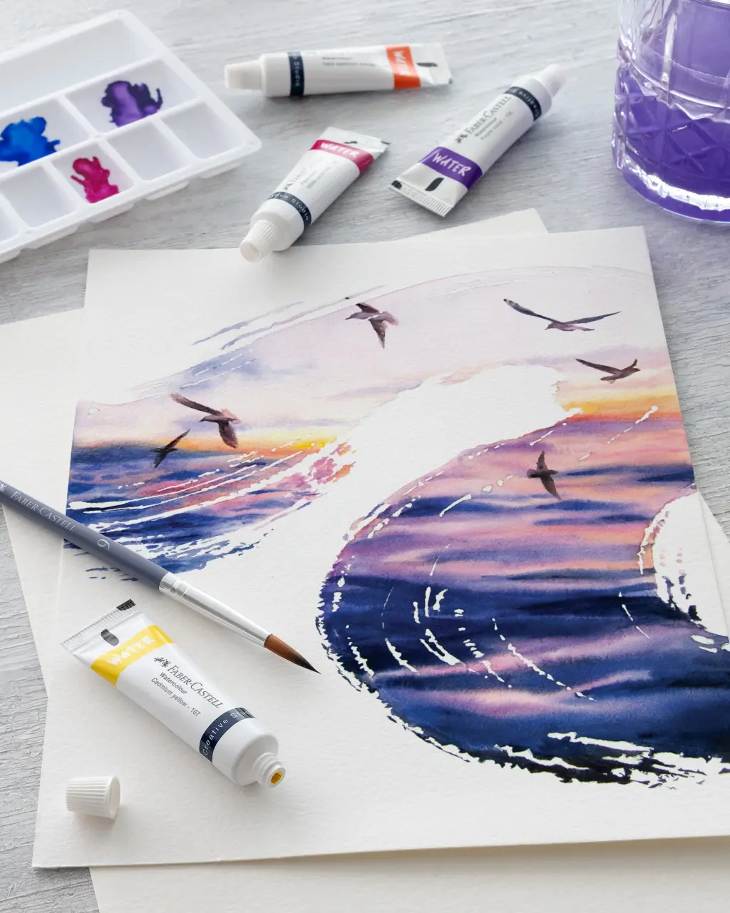 Акварелни бои в тубички Creative Studio Faber-Castell