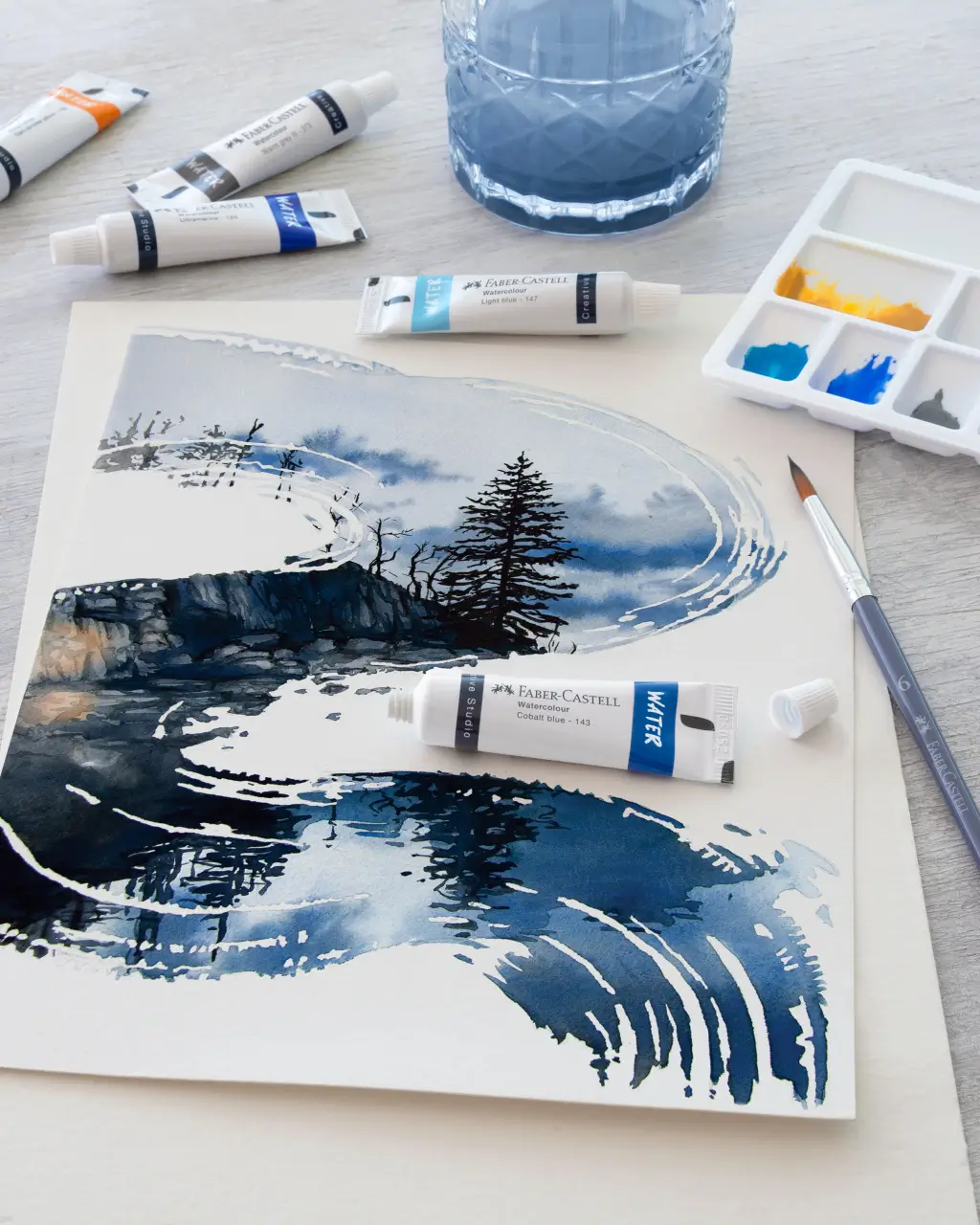Акварелни бои в тубички Creative Studio Faber-Castell