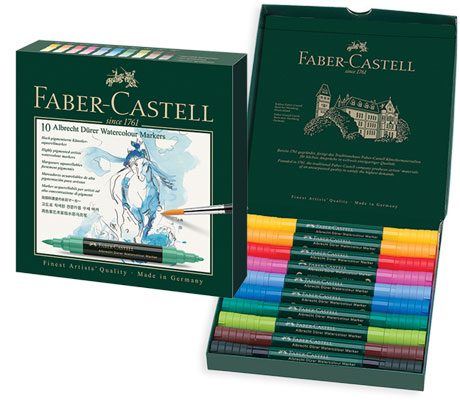 Акварелни маркери Albrecht Durer комплекти Faber-Castell