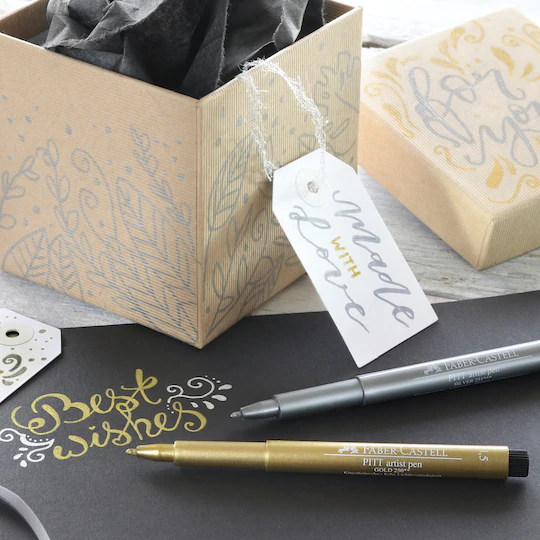 Маркери металик Artist Pen 1,5 мм комплект Faber Castell