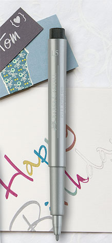 Маркери металик Artist Pen 1,5 мм комплект Faber Castell