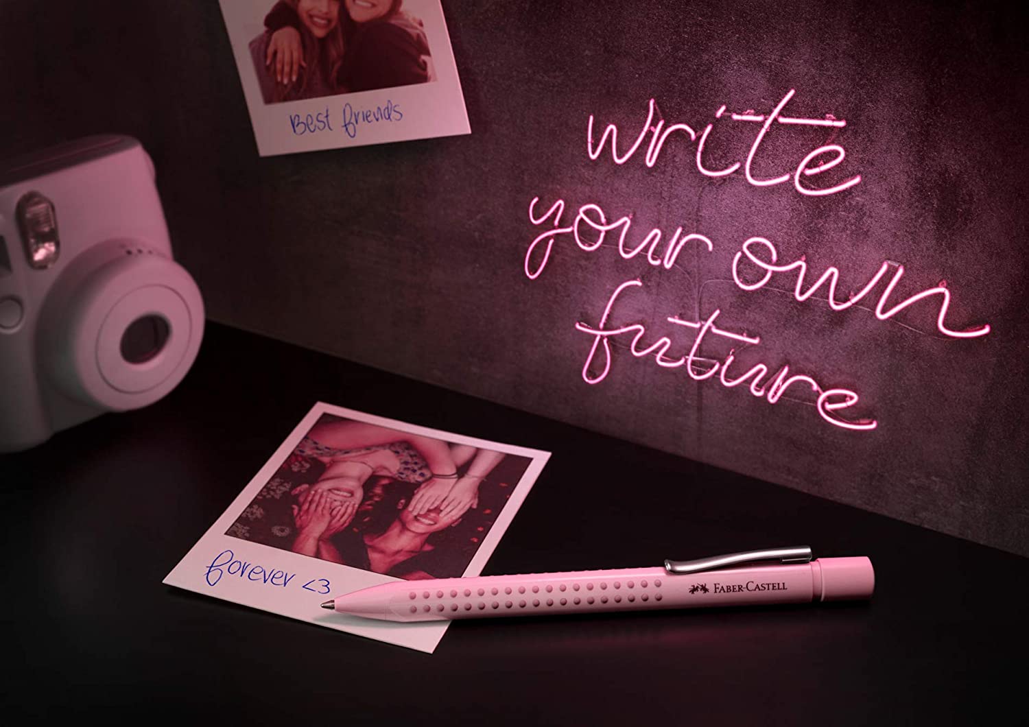 Комплект писалка и химикал Grip 2010 в метална кутия Faber-Castell