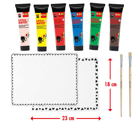 Комплект за рисуване за деца Little Artist Art Box