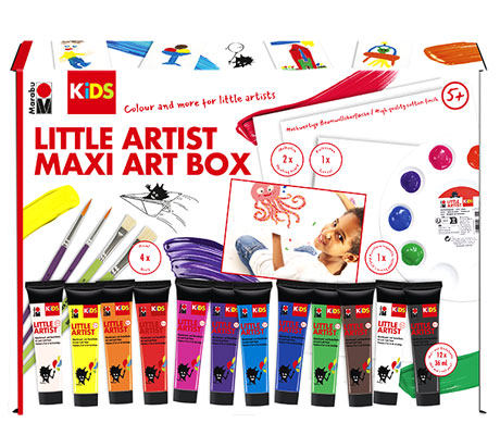 Комплект за рисуване за деца Maxi Art Box Little Artist