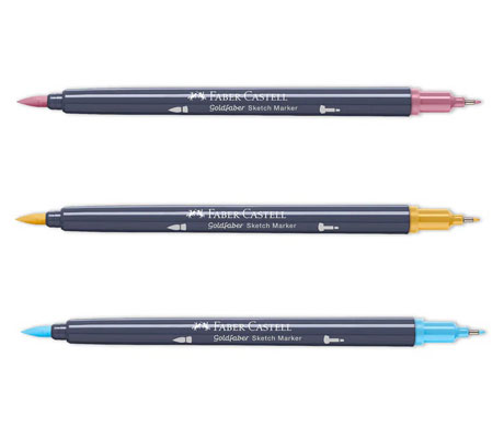 Sketch маркери на алкохолна основа Faber-Castell 