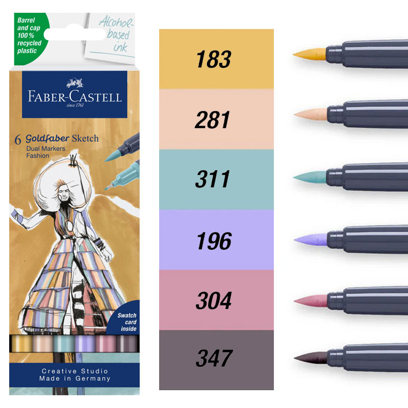 Sketch маркери на алкохолна основа Faber-Castell комплекти Faber-Castell