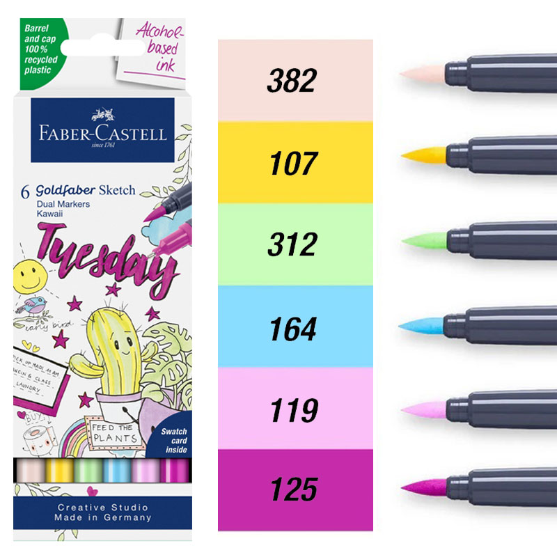Sketch маркери на алкохолна основа Faber-Castell комплекти Faber-Castell