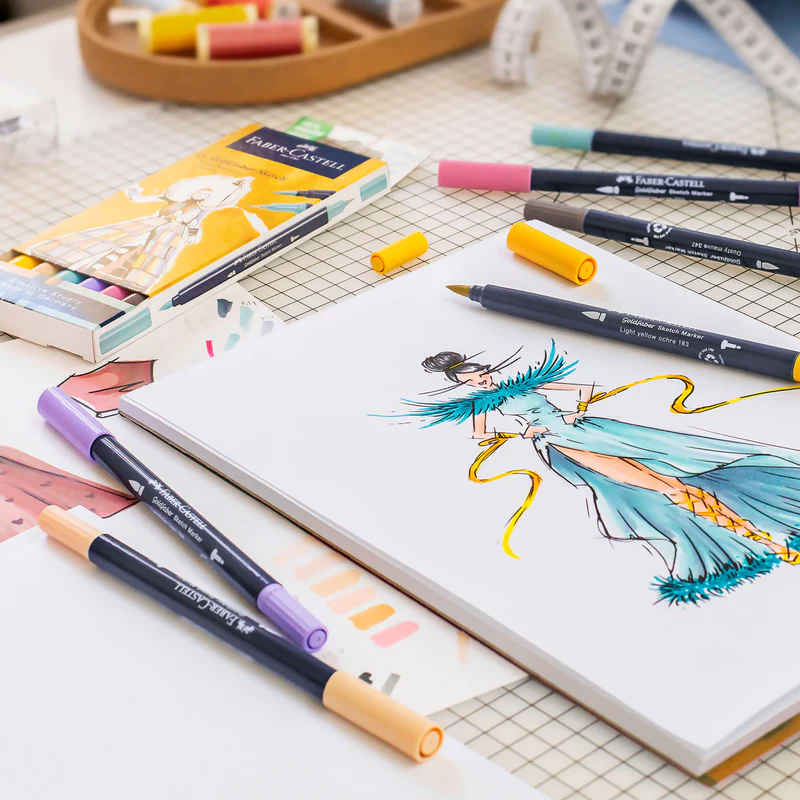 Sketch маркери на алкохолна основа Faber-Castell комплекти Faber-Castell