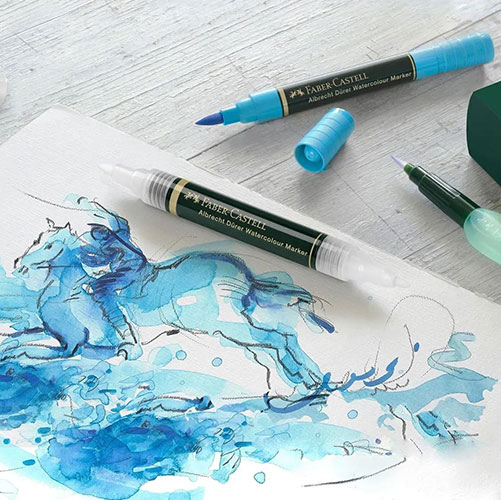 Акварелни маркери Albrecht Durer Faber-Castell