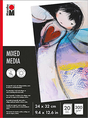 Блок за рисуване Mixed Media Marabu