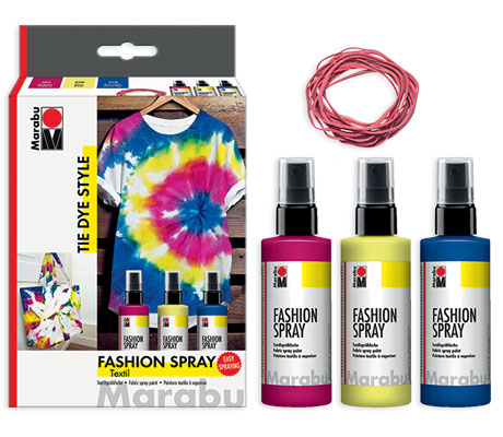 Спрей за текстил и контур за текстил комплекти Мarabu Fashion spray&Fashion Liner