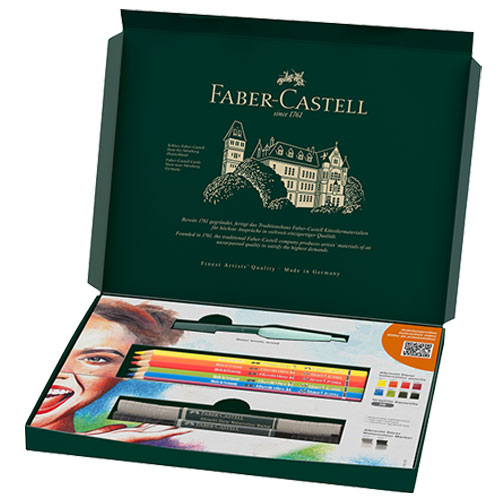 Комплект за рисуване Discovery Set Watercolor Albrecht Durer 12 части Faber-Castell