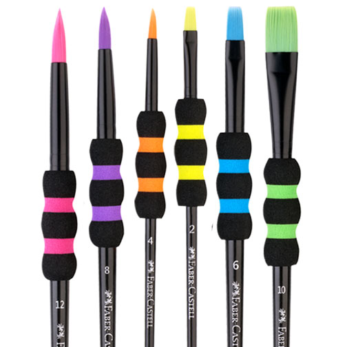 Четки за рисуване Soft Touch Black
