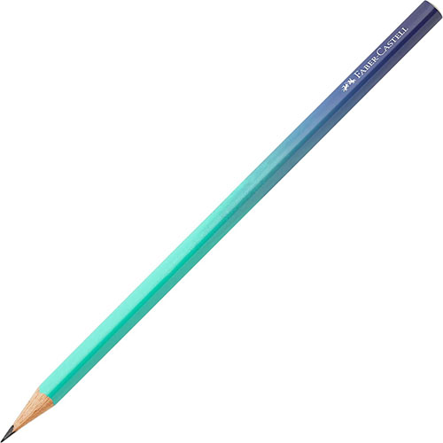 Графитен молив Faber-Castell - B Лимитирана серия - Follow Your Flow