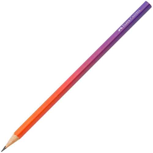 Графитен молив Faber-Castell - B Лимитирана серия - Follow Your Flow