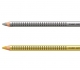 Цветни моливи Jumbo Grip металик Faber-Castell
