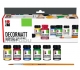 Акрилни бои с матов лак Decormatt Acryl Marabu
