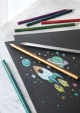Цветни моливи металик Faber-Castell
