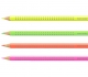 Цветни моливи Colour Grip неон, металик, комплект 