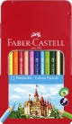 Цветни моливи класик в метална кутия Faber Castell