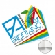 Блок с цветни листа ARCOBALENO Fabriano
