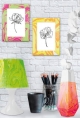 Мраморни бои комплекти Marabu Easy marble