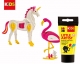 Комплект пъзели с бои за оцветяване Еднорог Little Artist Paint&Puzzle Unicorn