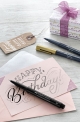 Калиграфски комплект с маркери и основи за картички 12 части Faber-Castell