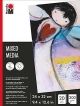 Блок за рисуване Mixed Media Marabu