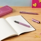 Комплект писалка и химикал Grip 2011 Glam в метална кутия Faber-Castell 