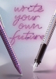 Комплект писалка и химикал Grip 2011 Glam в метална кутия Faber-Castell 